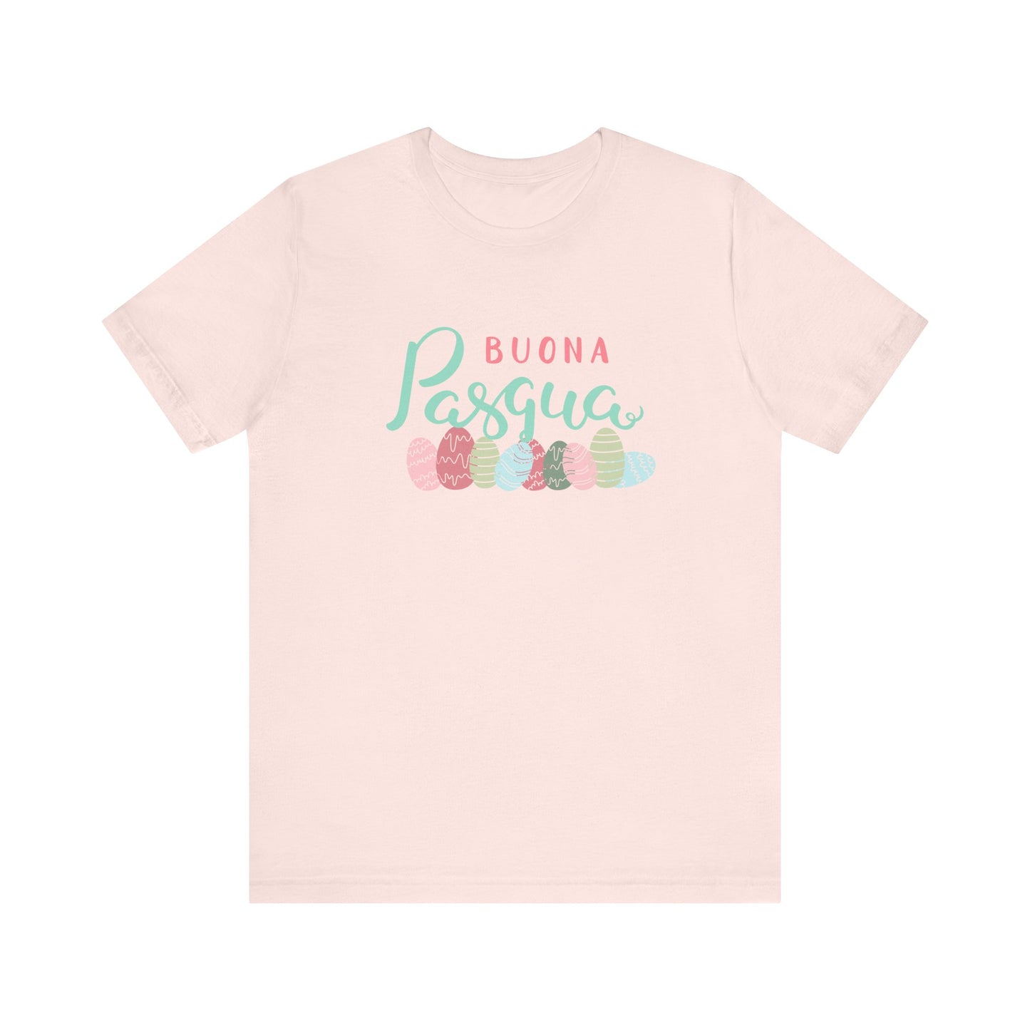 Buona pasqua, happy Easter, Italian , Italian mom, Easter shirt, gift for mom, gift for Nonna, Short Sleeve Tee