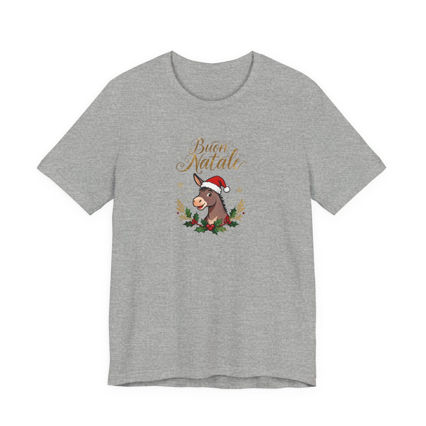 Buon Natale dom donkey Christmas Tee | Holiday Shirt