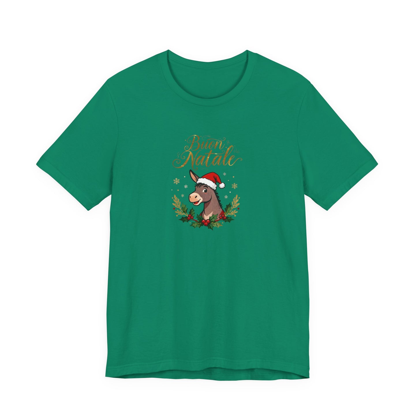 Buon Natale dom donkey Christmas Tee | Holiday Shirt