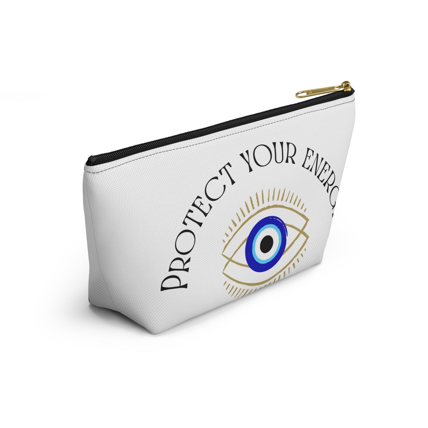 Protect your energy, Evil eye, birthday gift, makeup bag , accessory bag