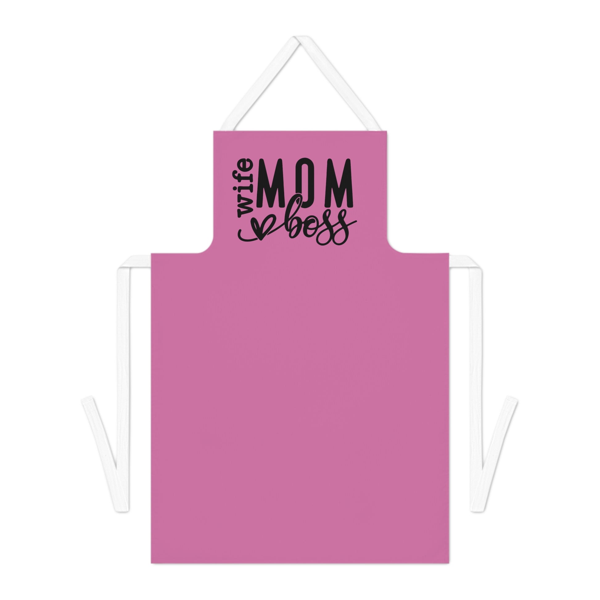 Mom wife Boss Apron, Funny Cooking Gift, Kitchen Accessory, Unique Mother's Day Gift, Wife Gift, Personalized Cooking Apron