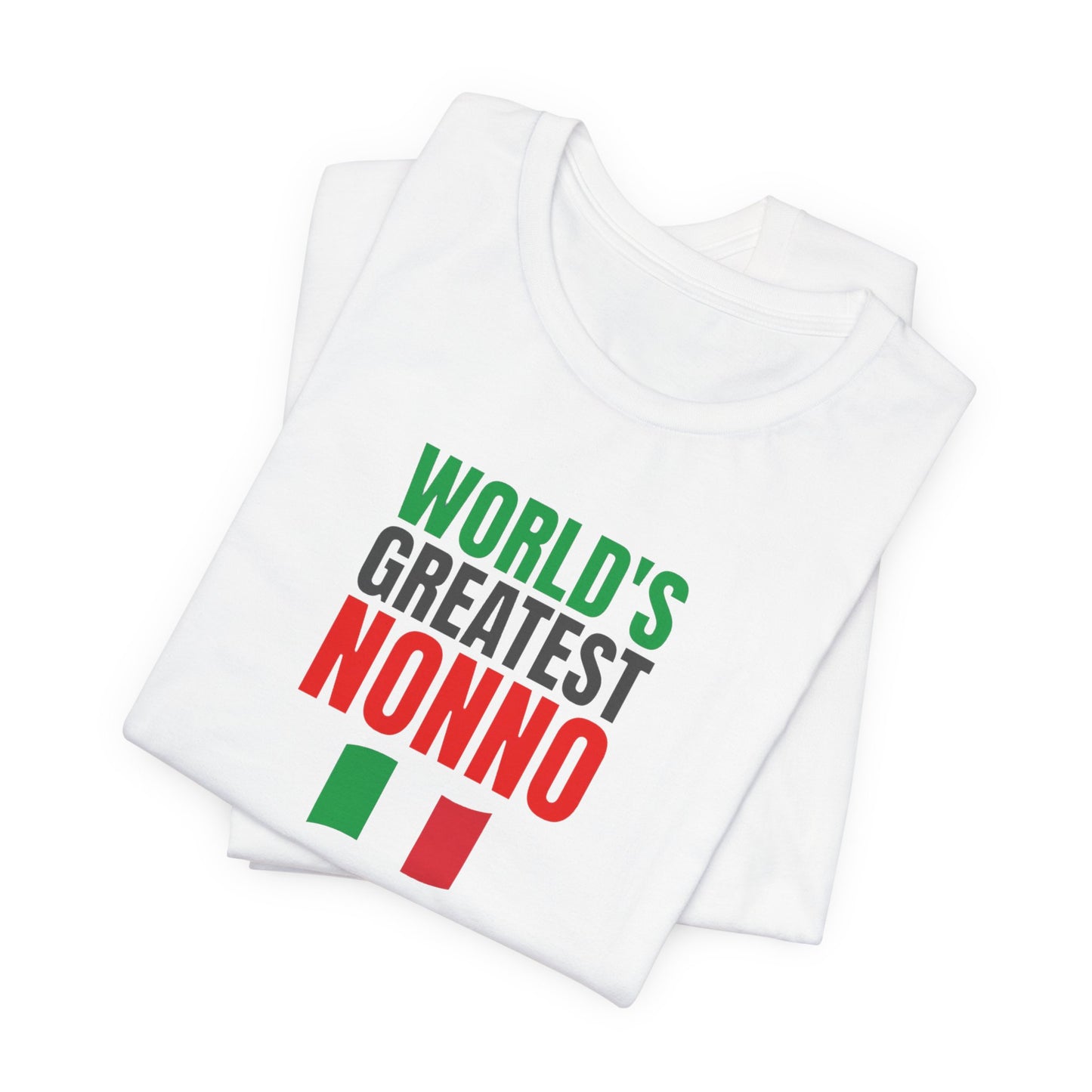 World's Greatest Nonno T-Shirt – Italian Grandpa Gift