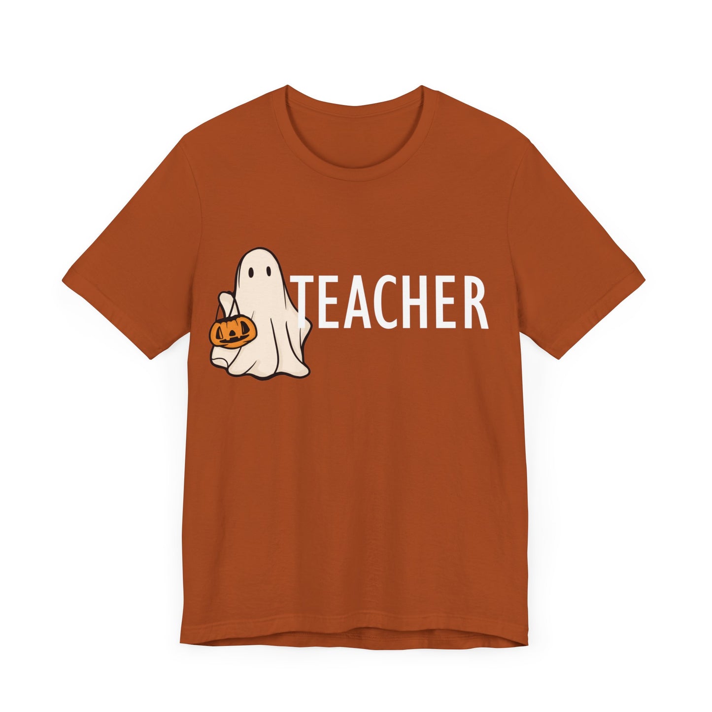 Teachers spooky  Jersey Short Sleeve Tee, I teach cutest pumpkins in the patch shirt for teacher, Halloween shirts. Men and women teacher shirts