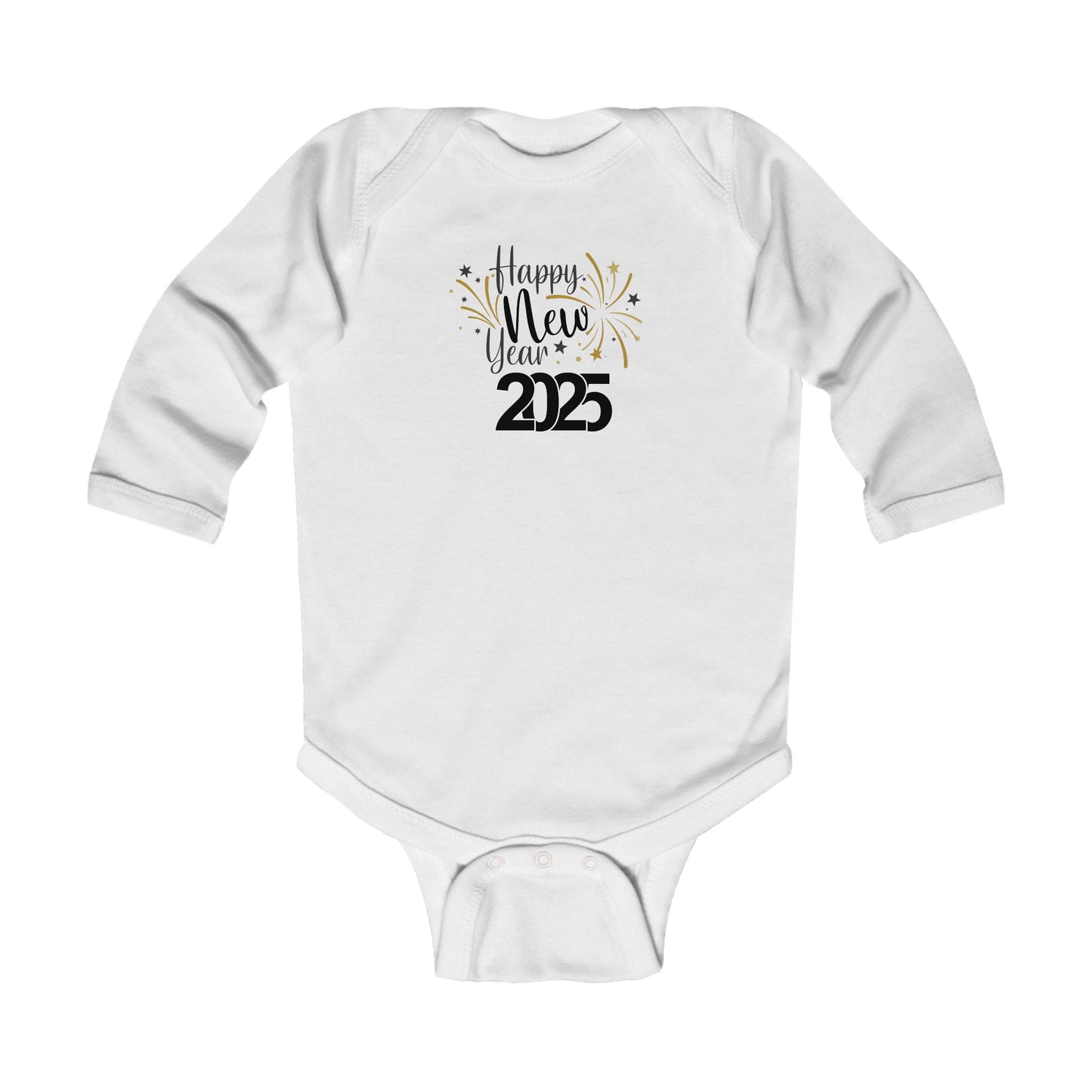 Happy New Year Baby Bodysuit, New Year's Eve Baby Outfit, Baby body suit, NYE Baby Clothes, Winter Infant Jumpsuit