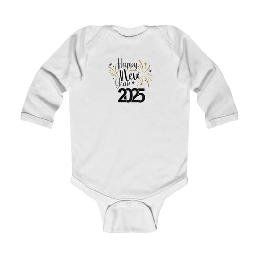 Happy New Year Baby Bodysuit, New Year's Eve Baby Outfit, Baby body suit, NYE Baby Clothes, Winter Infant Jumpsuit