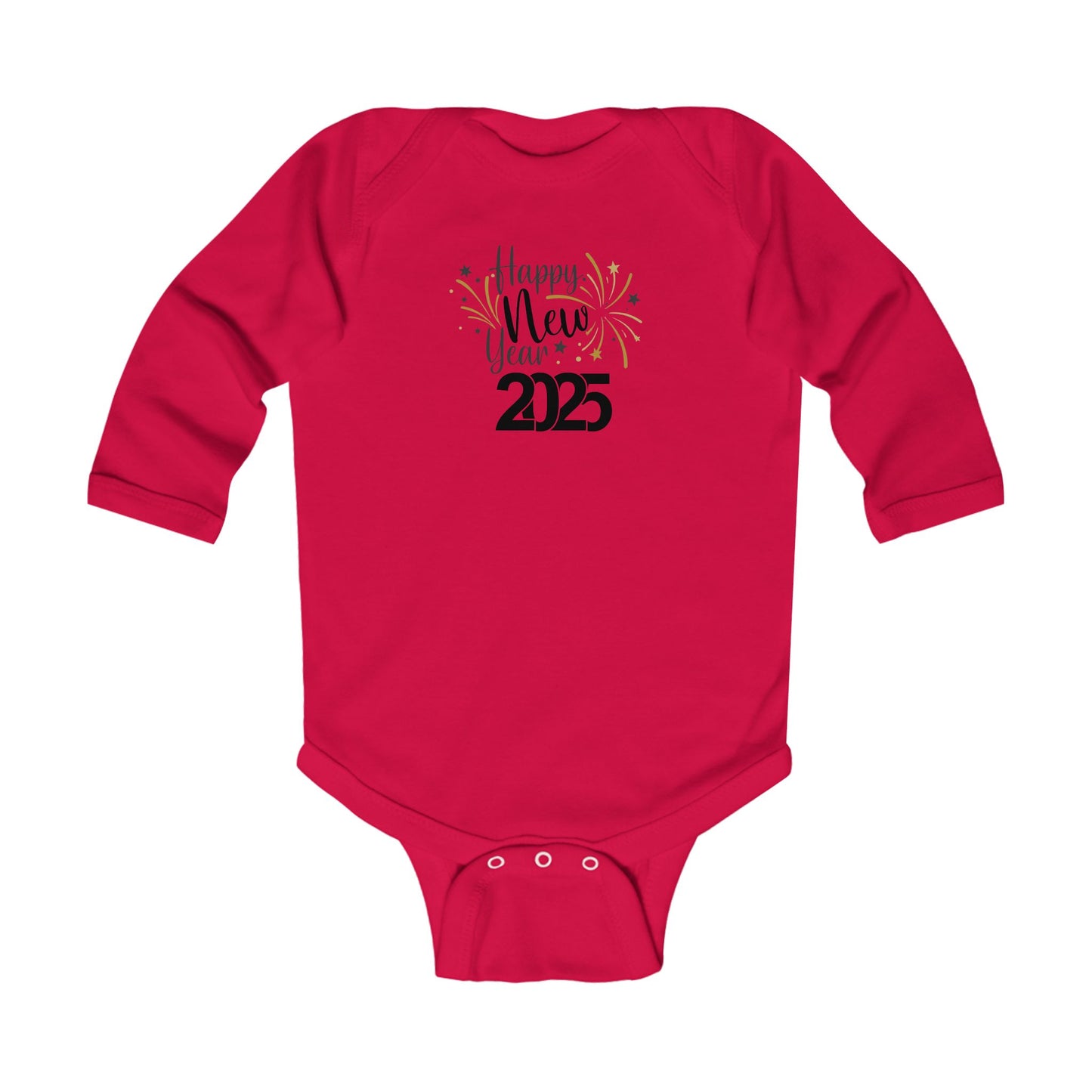 Happy New Year Baby Bodysuit, New Year's Eve Baby Outfit, Baby body suit, NYE Baby Clothes, Winter Infant Jumpsuit