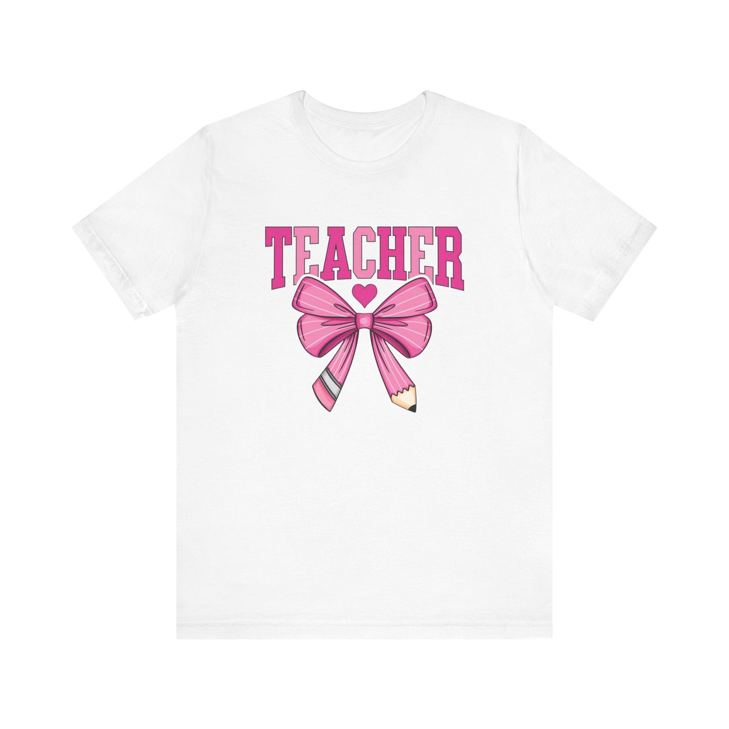 Teacher Appreciation T-Shirt, Cute Teacher Shirt, Back to School Gift, Education Lover Tee, Teacher's Day Celebration Top