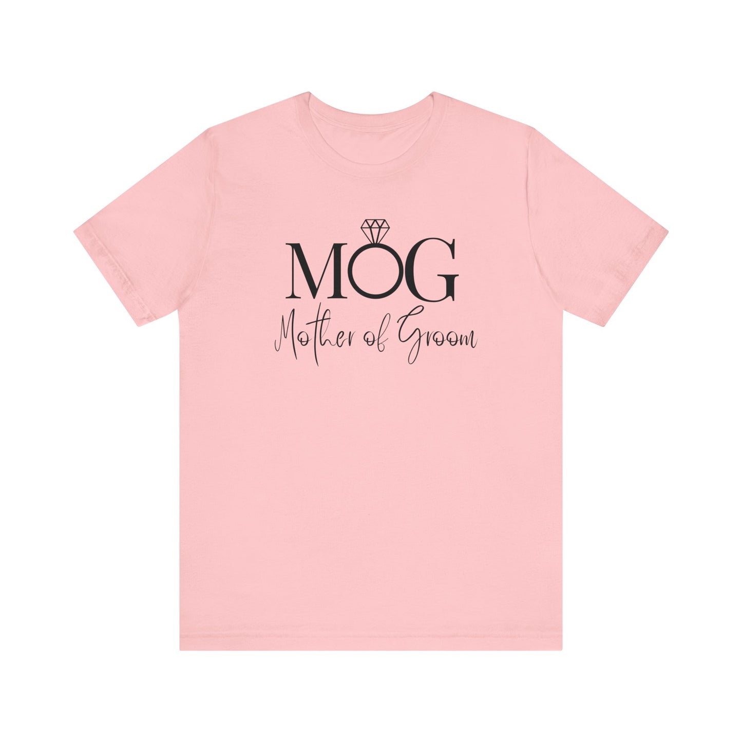 Mother of the groom of Unisex Jersey Short Sleeve Tee, bridal party shirt for grooms mother, wedding party shirts Express Delivery available