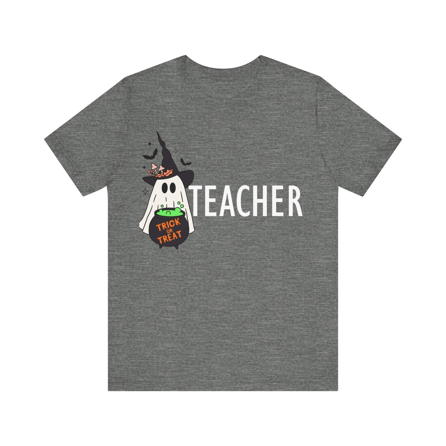 Teachers spooky  Jersey Short Sleeve Tee, I teach cutest pumpkins in the patch shirt for teacher, Halloween shirts. Men and women teacher shirts