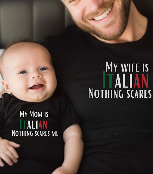 Cute Baby Clothes - Holiday Italian Inspired Bodysuits & Baby Shower Gifts